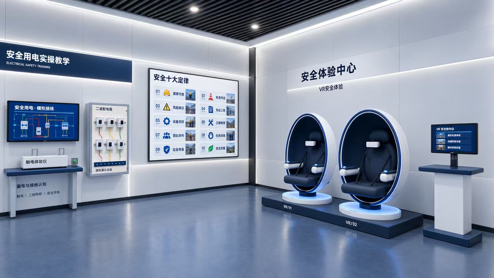安全管控展区